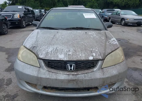 2005 Honda Civic Vp из США, поврежденный, VIN 1HGEM21195L078197